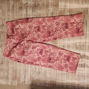 Paris Design Ankle Pants